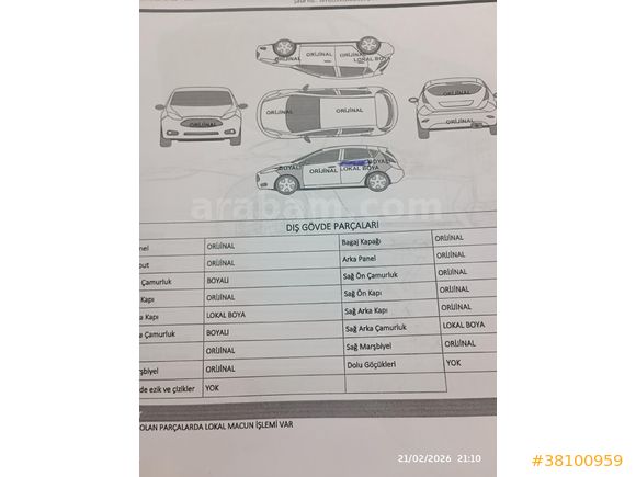 Sahibinden Ford Fusion 1.4 TDCi Comfort 2006 Model