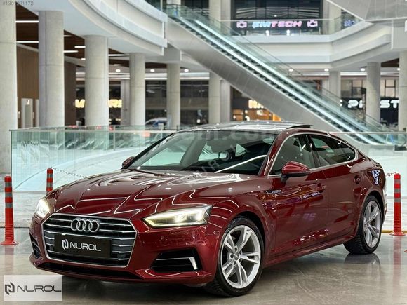 NUROL- HATASIZ-2017 AUDİ A5 SPORTBACK 1.4 TFSİ DESİNG- CAM TAVAN