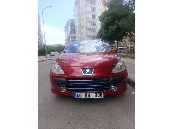 Sahibinden Peugeot 307 1.6 HDi Premium 2007 Model  274.000 km Kırmızı