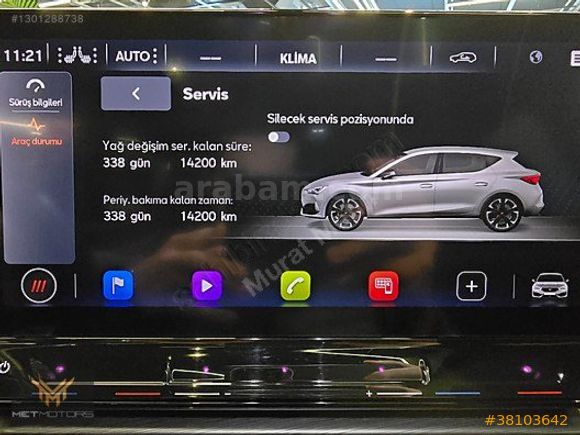 MET MOTORS || CUPRA LEON 1.5 eTSI HIBRIT SERVİS BKM HATASIZ