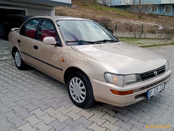 Sahibinden Toyota Corolla 1.3 XE 1996 Model  320.000 km Bej