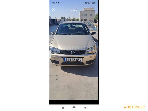 Sahibinden Fiat Albea Sole 1.4 Fire Active 2009 Model  370.000 km Altın