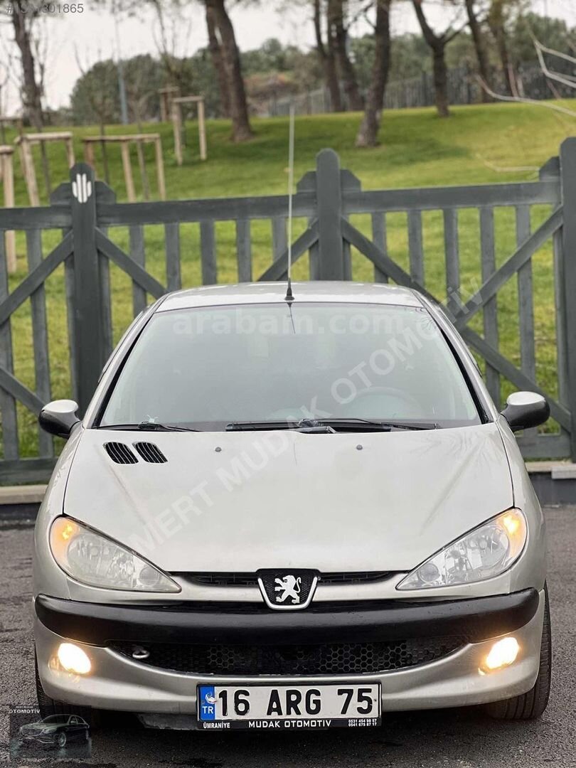 2007 MODEL PEUGEUT 206 1.4 HDİ DİZEL MANUEL KLİMALI 2