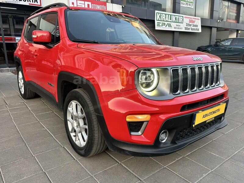 ASN'DEN JEEP RENEGADE 1.6 DİZEL LİMİTED PAKET OTOMATİK VİTES