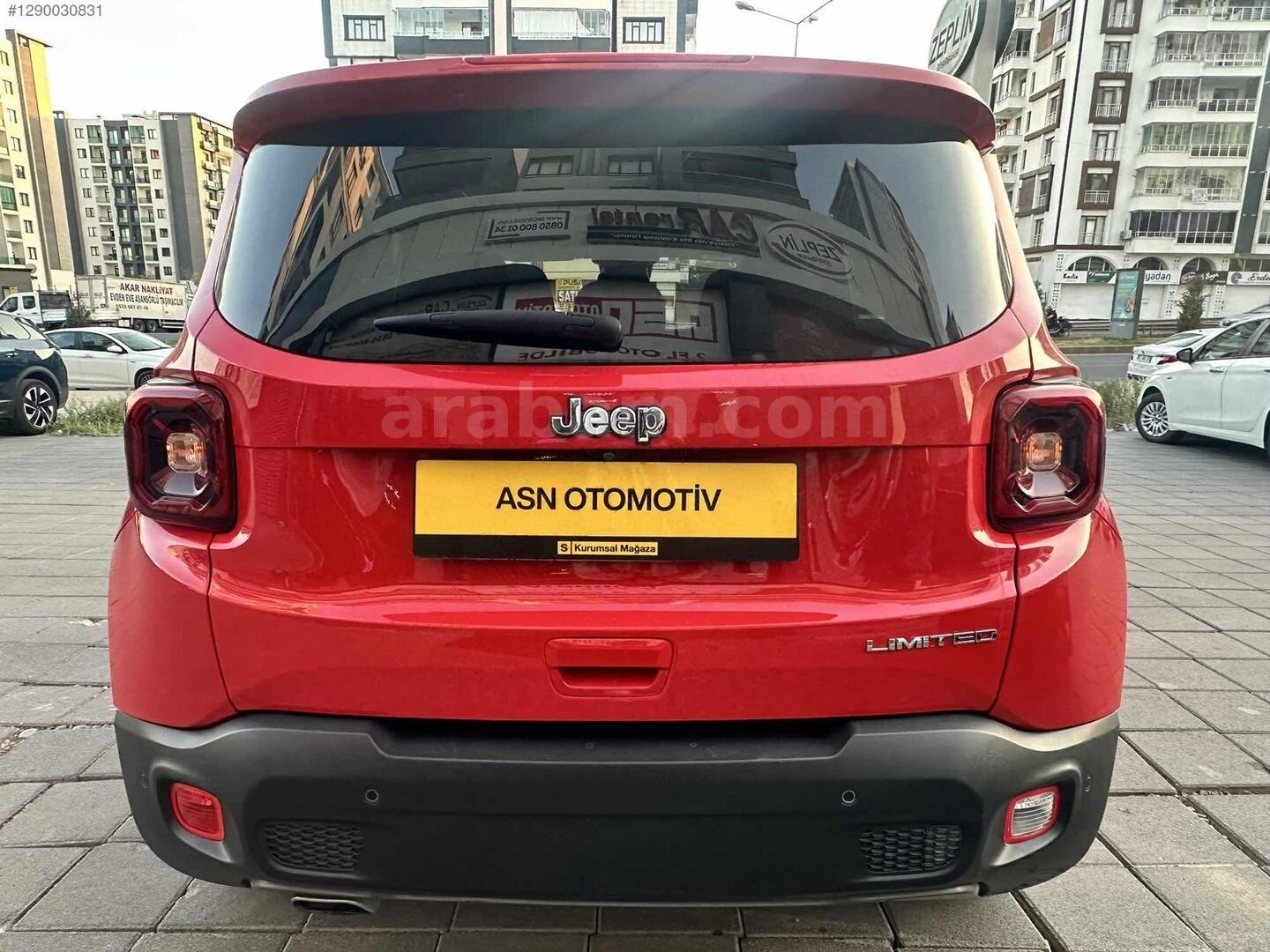 ASN'DEN JEEP RENEGADE 1.6 DİZEL LİMİTED PAKET OTOMATİK VİTES 6
