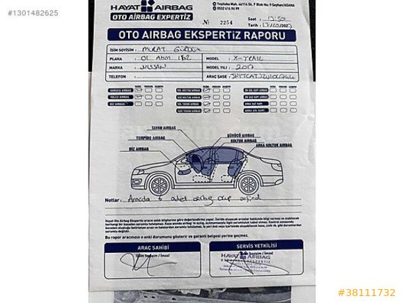 Galeriden Nissan X-Trail 1.6 dCi Platinum 2017 Model Adana 276.000