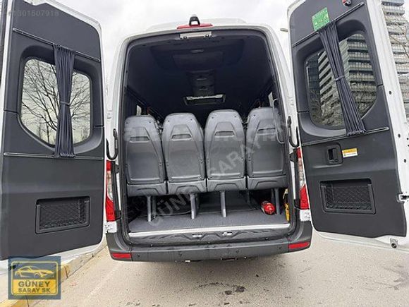 2026 SPRİNTER PRO 417CDİ ORJİNAL ALMAN UZUN ŞAŞE 15+1 STİL+İKLM
