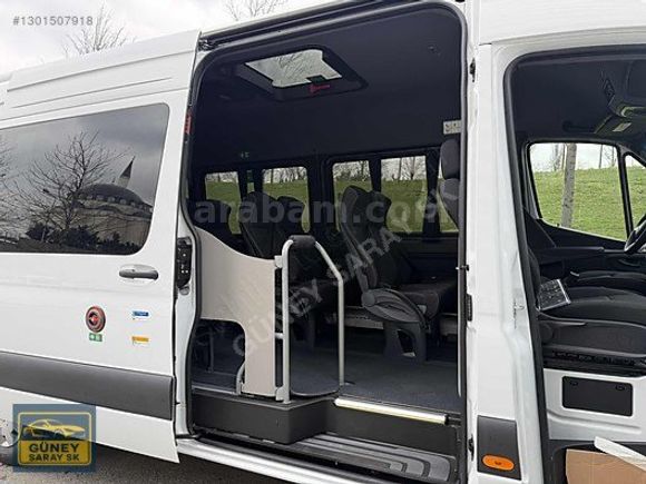 2026 SPRİNTER PRO 417CDİ ORJİNAL ALMAN UZUN ŞAŞE 15+1 STİL+İKLM