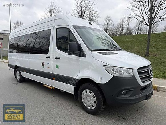 2026 SPRİNTER PRO 417CDİ ORJİNAL ALMAN UZUN ŞAŞE 15+1 STİL+İKLM