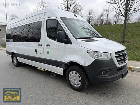 2026 SPRİNTER PRO 417CDİ ORJİNAL ALMAN UZUN ŞAŞE 15+1 STİL+İKLM