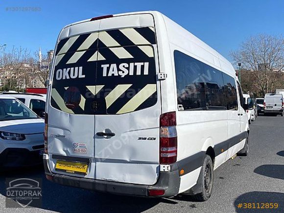 ÖZTOPRAK-2016 SPRİNTER 316-ORJ ALMAN-OKUL TAŞITI-16+1-4.75 VADE