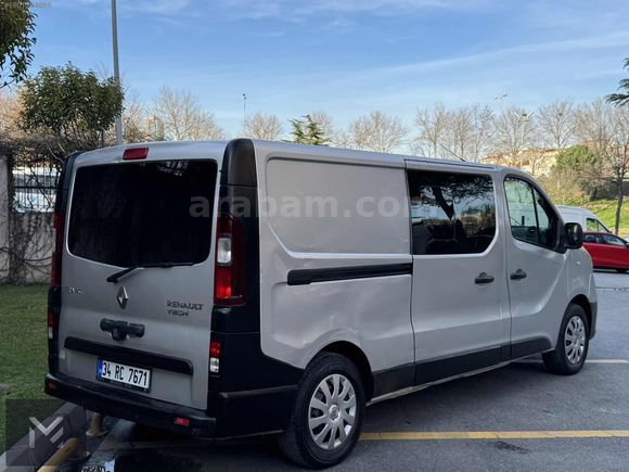 RENAULT TRAFİC 2017 MODEL MULTİX YARIMCAMLI UZUN YOL PAKET