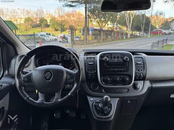 RENAULT TRAFİC 2017 MODEL MULTİX YARIMCAMLI UZUN YOL PAKET