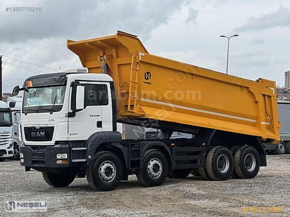 NEŞELİ'DEN *K.K.18 AY TAKSİT* 2016 MAN TGS 41.400 HARDOX+EURO 5