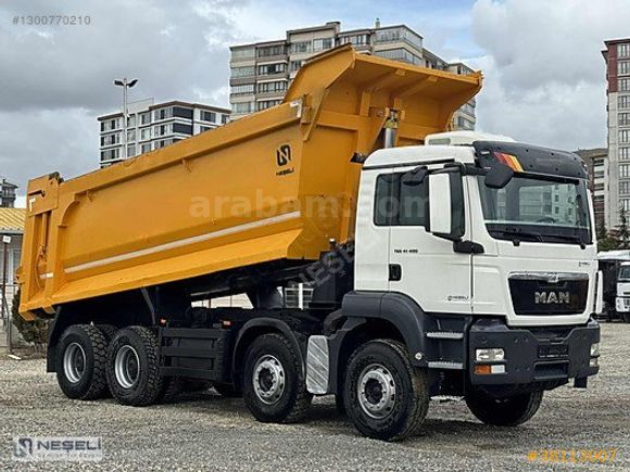 NEŞELİ'DEN *K.K.18 AY TAKSİT* 2016 MAN TGS 41.400 HARDOX+EURO 5