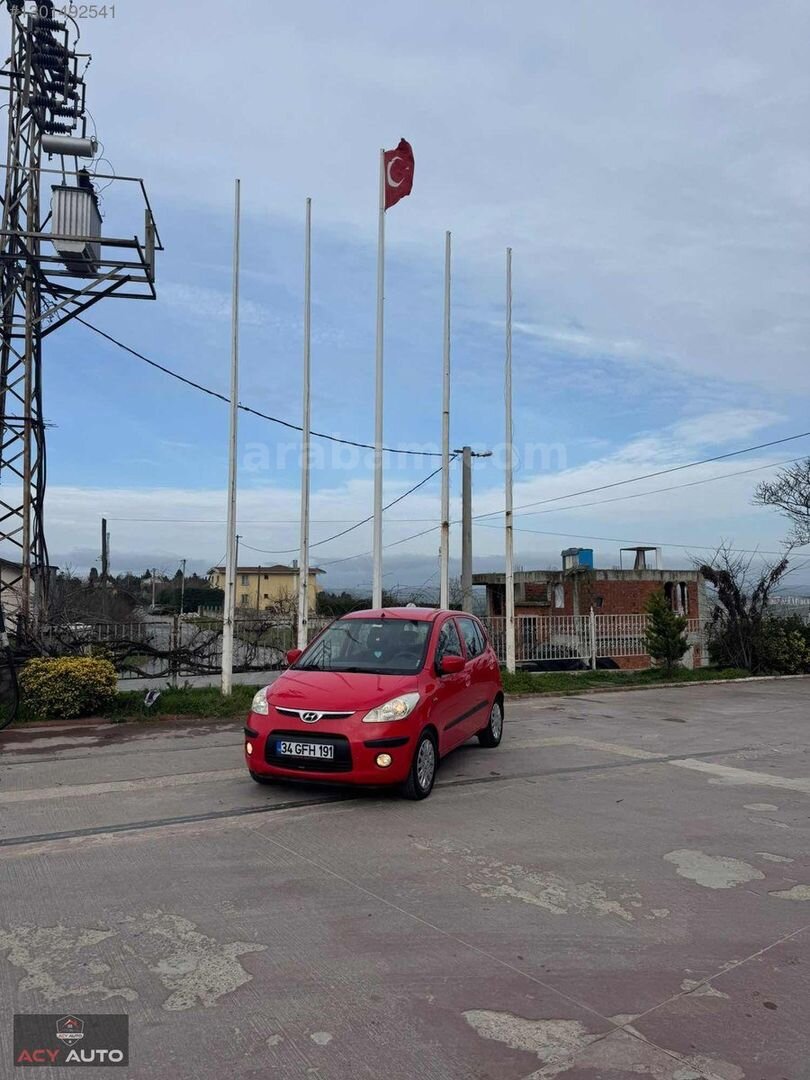 Galeriden Hyundai i10 1.1 Select 2009 Model İstanbul 118.000 km Kırmızı 3