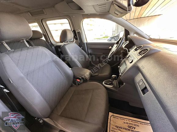 AUTO BEYLER'DEN 2014 CADDY OTOMATİK 1.6 DİZEL K.KARTINA 12TAKSİT