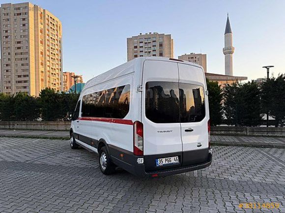 2017 HATASIZ -BOYASIZ Ford Transit 16+1 ORJİNAL DELÜX ÇİFT KLİMA