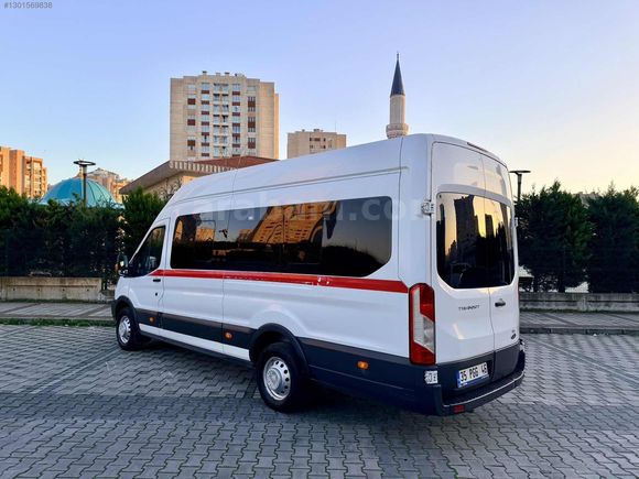 2017 HATASIZ-BOYASIZ Transit 16+1 ORJİNAL Delüx ÇİFT KLİMALI