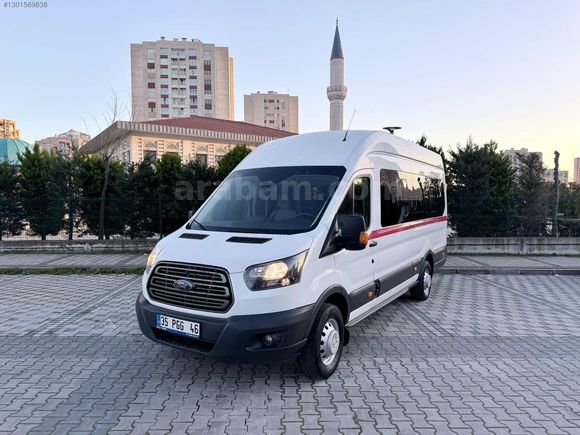 2017 HATASIZ-BOYASIZ Transit 16+1 ORJİNAL Delüx ÇİFT KLİMALI