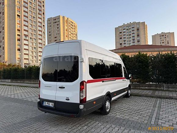 2017 HATASIZ -BOYASIZ Ford Transit 16+1 ORJİNAL DELÜX ÇİFT KLİMA
