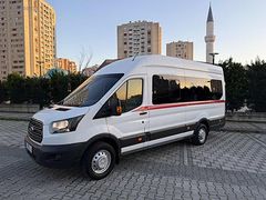 2017 HATASIZ -BOYASIZ Ford Transit 16+1 ORJİNAL DELÜX ÇİFT KLİMA