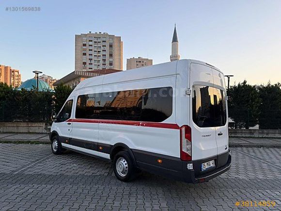 2017 HATASIZ -BOYASIZ Ford Transit 16+1 ORJİNAL DELÜX ÇİFT KLİMA