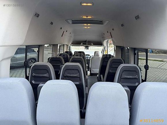 2017 HATASIZ -BOYASIZ Ford Transit 16+1 ORJİNAL DELÜX ÇİFT KLİMA
