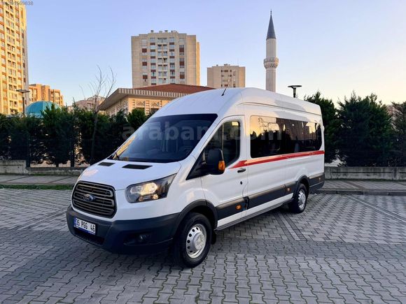2017 HATASIZ-BOYASIZ Transit 16+1 ORJİNAL Delüx ÇİFT KLİMALI