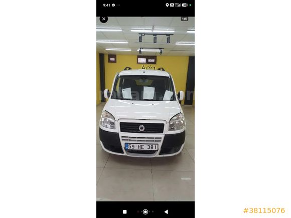 Sahibinden Fiat Doblo Combi 1.3 Multijet Safeline 2012 Model  446.000 km Beyaz