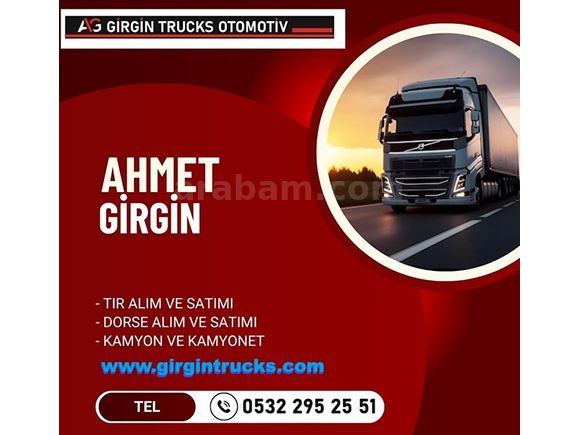 ?GİRGİN Trucks ?DAN 2007 MODEL AXOR 1840 SIFIR MOTOR