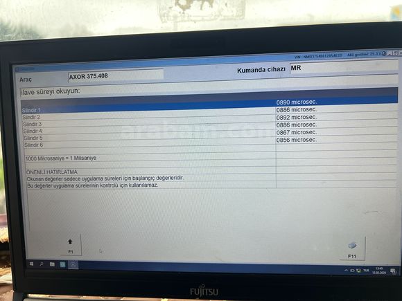 ?GİRGİN Trucks ?DAN 2007 MODEL AXOR 1840 SIFIR MOTOR