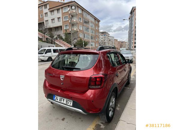 Sahibinden Dacia Sandero 0.9 TCe Stepway Easy-R 2017 Model Ankara 75.000 km Kırmızı