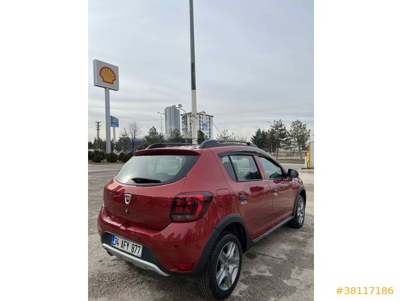Sahibinden Dacia Sandero 0.9 TCe Stepway Easy-R 2017 Model Ankara 75.000 km Kırmızı
