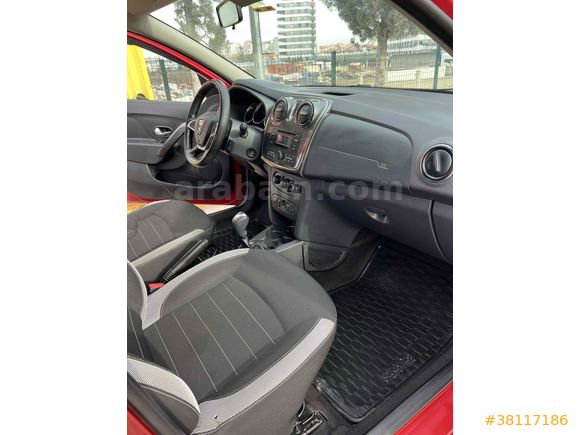 Sahibinden Dacia Sandero 0.9 TCe Stepway Easy-R 2017 Model Ankara 75.000 km Kırmızı