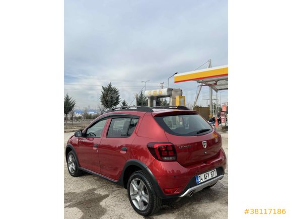 Sahibinden Dacia Sandero 0.9 TCe Stepway Easy-R 2017 Model Ankara 75.000 km Kırmızı