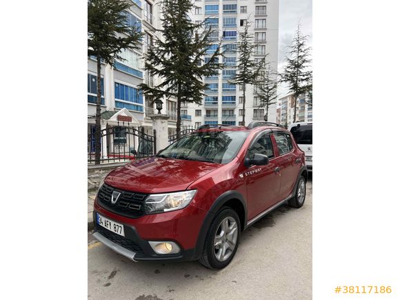 Sahibinden Dacia Sandero 0.9 TCe Stepway Easy-R 2017 Model Ankara 75.000 km Kırmızı