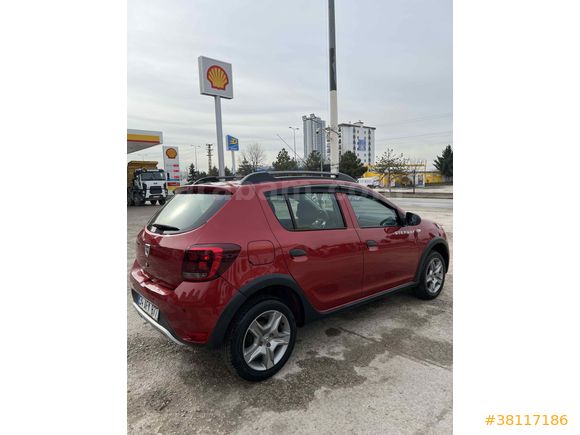 Sahibinden Dacia Sandero 0.9 TCe Stepway Easy-R 2017 Model Ankara 75.000 km Kırmızı
