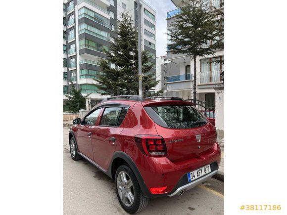 Sahibinden Dacia Sandero 0.9 TCe Stepway Easy-R 2017 Model Ankara 75.000 km Kırmızı