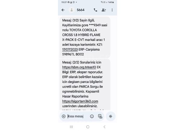 servis bakımlı, garanti devam ediyor