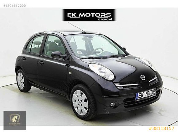 E-K MOTORS'DAN 2007 MİCRA 1.2 TEKNA LPG TAM OTOMATİK TERTEMİZ