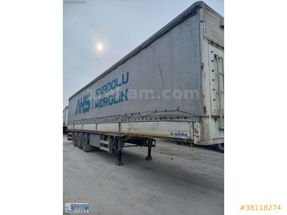 ATOM OTOMOTİVDEN YILDIZ HIZLI KAYAR TENTELİ DORSE