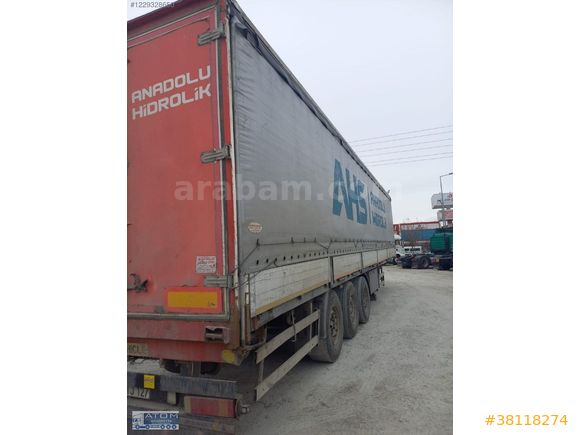 ATOM OTOMOTİVDEN YILDIZ HIZLI KAYAR TENTELİ DORSE
