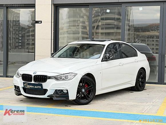 2014 BMW 3.16İ 150 BİN'DE DEĞİŞENSİZ M DİREKSİYON-JANT-TAMPON +