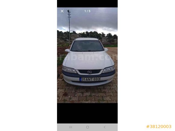 Sahibinden Opel Vectra 1.6 GL 1998 Model  350.000 km Beyaz