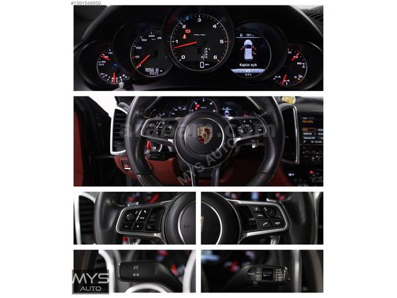 MYS AUTO'DAN 2015 PORSCHE CAYENNE 3.0D KIRMIZI DÖŞEME DEĞİŞENSİZ