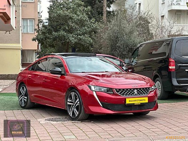 2019 MODEL PEUGEOT 508 GT/225HP/CAM TAVAN/FUL+FUL/BAKIMLAR YENİ