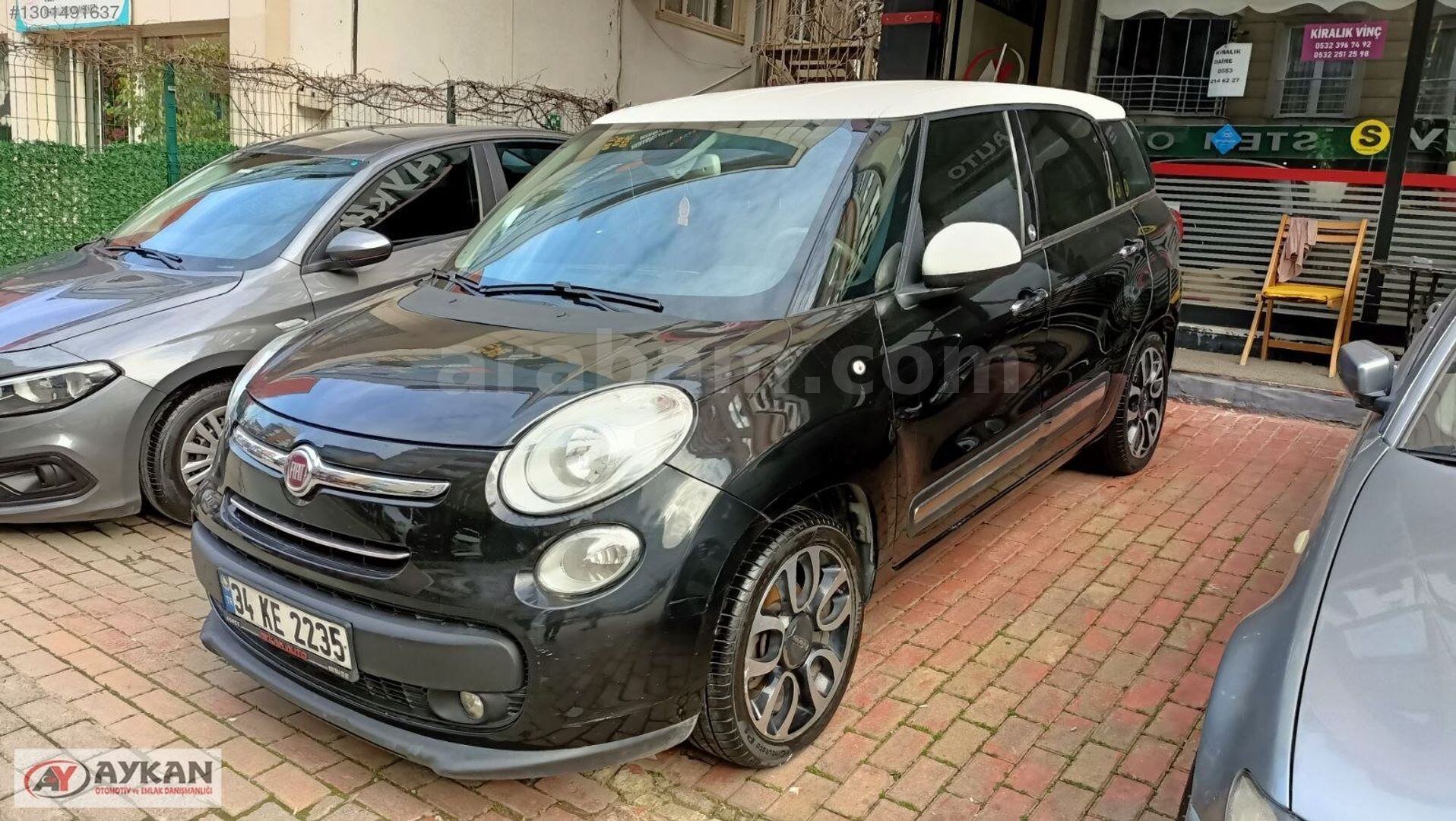 Galeriden Fiat 500 Ailesi 500L 1.3 Mjet Lounge 2014 Model Kocaeli 173.000 km Siyah 3