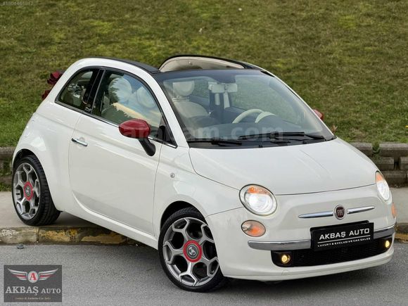 FİAT500 CABRİO/DİZEL/CARPLAY/GERİGÖRÜŞ/AĞIR BAKIMLI/17ABARTH JNT
