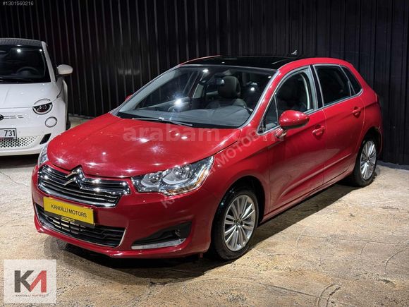 KANDİLLİ MOTORS'DAN CITROEN C4 CONFORT PLUS+CAM TVN 114.000 KM